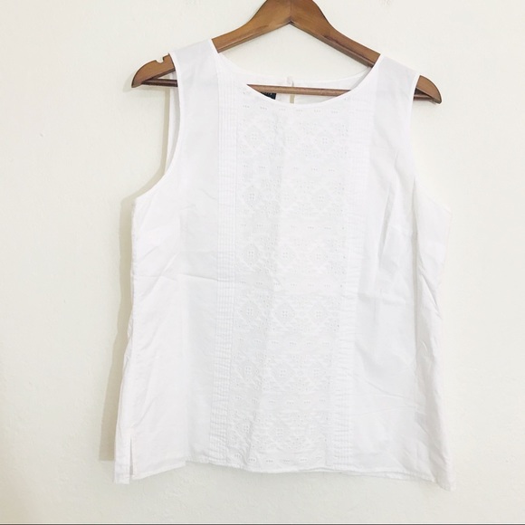 Talbots Tops - Talbots Sleeveless Blouse Size 12